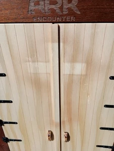 Noah's Ark Encounter "The Door" Wooden Hand Made Art Deco Replica 18" X 14" Rare - Picture 1 of 14