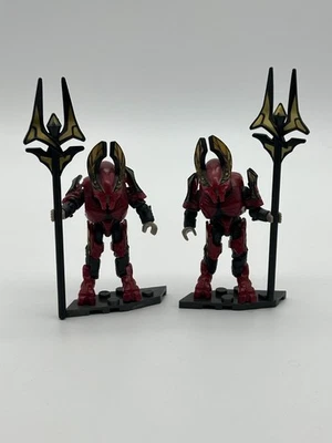 Mega Construx Halo Heroes Series 3 Covenant Elite Honor Guard lot of 2 - Image 1 of 2