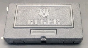 Original Ruger Factory Vintage Black Hard Box 40 S&W Case  - Picture 1 of 6