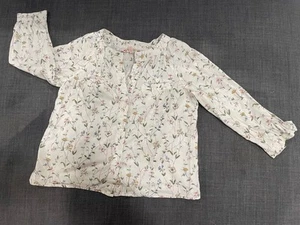 Bonpoint Floral Blouse Size 4T - Picture 1 of 4