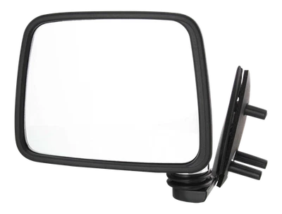 Manual Mirror For 1986-1994 Nissan D21 Left Black Base Manual Folding Chrome — 第 1/4 张图片