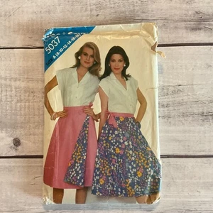 See & Sew 5037 Sewing Pattern Blouse Wrap Skirt Reversible Miss Sz 8-18 UNCUT - Picture 1 of 6