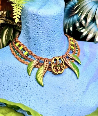 Forest Banshee Relic - Avatar-inspirierte Na'Vi Kette - handgefertigtes Unikat - Bild 1 von 4