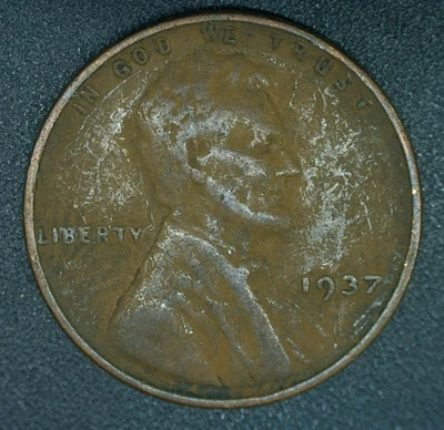 1937 1C BN Lincoln Cent - Image 1 of 2