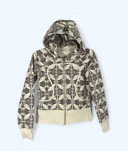 Lululemon Women’s Athletica Jacket Sz 6 Full Zip All Over Yoga Print Rare - Picture 1 of 6