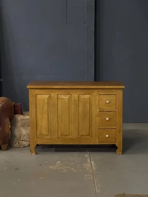 Antique Pine Blanket Chest With Drawers - Image 1 of 4