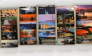 1999-2003 STATE QUARTERS & Stamps GREETINGS FROM AMERICA PORTFOLIO-VOLUME 1-5 - Picture 1 of 14