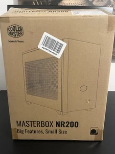 Cooler Master NR200 Black Mini-ITX Computer PC Case with Vented Panels - Picture 1 of 11