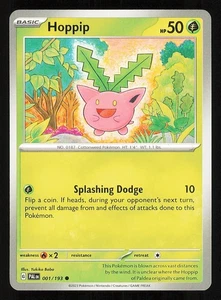 Hoppip 001/193 Regular NM Pokemon TCG Scarlet & Violet Paldea Evolved PAL - Picture 1 of 1
