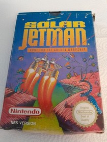 Solar Jetman: Hunt for the Golden Warpship - Nintendo NES Boxed with Manual