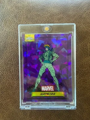 2024 Topps Chrome Marvel Sapphire  HAYWIRE Purple /15 #140 - Image 1 of 2