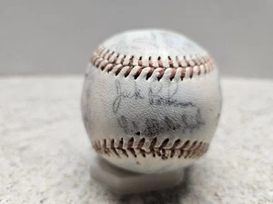 Cleveland Indians Guardians MLB 1974 Facsimile Signed Baseball - Picture 1 of 6