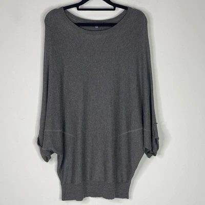  Top Vivienne Tam elástico mezcla de lana manga Dolman para mujer talla pequeña Foto 1 de 4