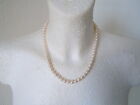 Pearl Necklace Genuine Pearls 925 Silver Closure 29,6 G/44,5 CM