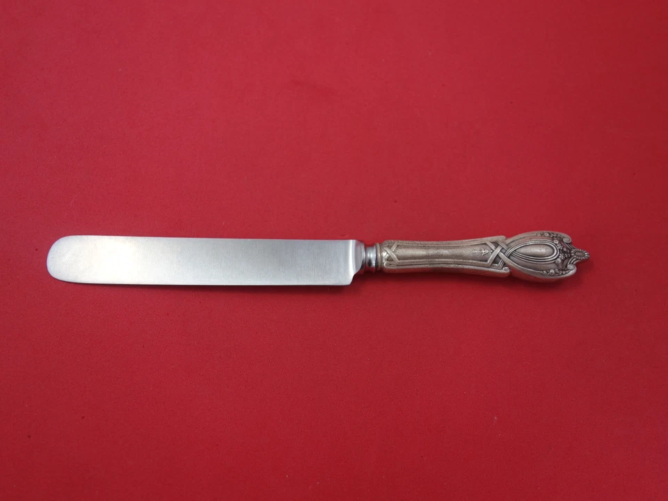 Cuchillo de postre Monticello by Lunt de plata esterlina romo cubiertos de 7 1/2" Foto 1 de 1