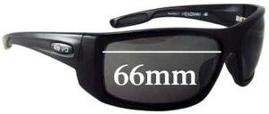 Lenti di ricambio per occhiali da sole SFx adatte per Revo RE4062 Headway - larghezza 66 mm - Foto 1 di 31