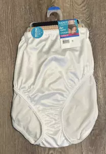 3 Radiant Vanity Fair Hi Cut Underwear Light Control Shaping Women's 5XL - Picture 1 of 3