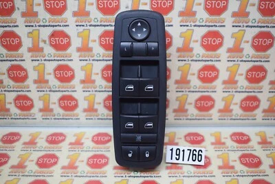 Interruptor de espejo retrovisor ventana eléctrica Jeep Liberty Master Lock 2008-2012 04602632ae OEM Foto 1 de 4