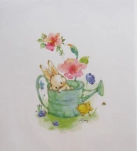 Hallmark - 2013 'A Spring Surprise' Watercolor Print by Mary Hamilton - New - Picture 1 of 4