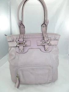 B MAKOWSKY GEBRAUCHT HELLFLIEDER WEICHES LEDER GROSSE BEUTELTASCHE/SCHULTERTASCHE ORGANIZER TASCHE - Bild 1 von 12