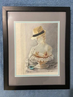 Hermosa pintura original de dibujo firmado Foto 1 de 4