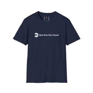 MTA New York City Transit NYC Unisex Softstyle T-Shirt - Picture 1 of 24