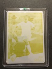 2023 Parkside MILLE GEJL 1/1  Yellow Printing Plate Card #190 NWSL NC Courage