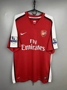 ARSENAL LONDON 2008 2009 HOME FOOTBALL SHIRT SOCCER JERSEY NIKE 287535-614 SZ XL - Picture 1 of 15