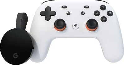 Google Stadia Premiere Edition Controller- Clearly White - Image 1 of 2