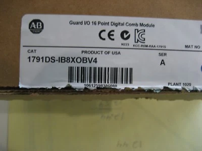ALLEN BRADLEY 1791DS-IB8XOBV4 SERIES A COMPACTBLOCK DEVICENET SAFETY - Image 1 of 4