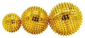 Magnetische Akupressurkugeln Set - Gold 6 Stück (2x klein 2x mittel 2x groß) - Bild 1 von 1