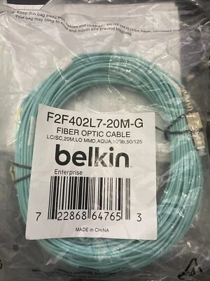 LC/SC 20 m Fiber Optic Cable - Image 1 of 2
