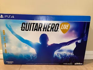 Guitar Hero Live (PlayStation 4, 2015) BETA VERSION - New Guitar- NO GAME *RARE* - Picture 1 of 11
