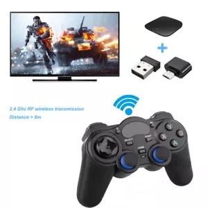 USB Wireless Gaming Controller Gamepad for PC/Laptop Computer & PS3 & Android UK - Picture 1 of 10