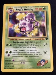 Koga's Weezing 50/132 Gym Challenge Regular - Bild 1 von 2