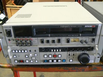 Grabadora de casete de video Ampex CVR-75 Betacam SP Studio Editor Foto 1 de 4