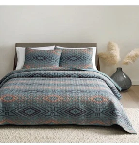 Pendleton Sunset Cross Twin  Coverlet Set With 1 Standard Shams! Msrp $199 - Picture 1 of 8