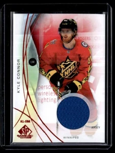 2024-25 Upper Deck SP Game Used Red Jersey #125 Kyle Connor All-Star-Blue Jersey - Picture 1 of 2