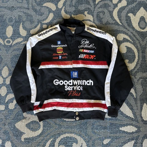 Vintage NASCAR Dale Earnhardt Goodwrench Jacket  Racing Youth Kids Size Medium Cover
