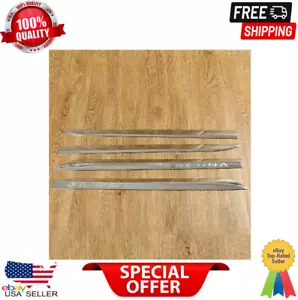 outside door body side ABS molding chrome trim 4PCS For Toyota SIENNA 2011-2020 - Picture 1 of 9