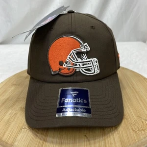 Cleveland Browns Hat Fanatics NFL Proline Snapback Football New Brown Orange - Picture 1 of 11