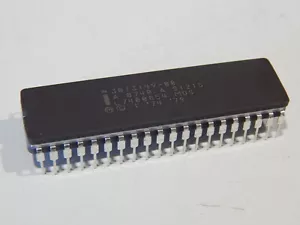 INTEL D8080A microprocessor, 8-bit, mos 40 PIN DIP IC 3013149-00 - FAST SHIPPING - Picture 1 of 1