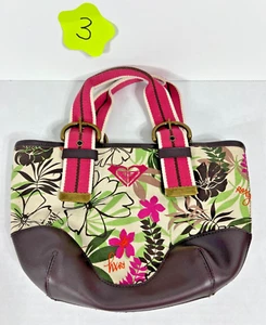Roxy Floral Womens Small Tote Handbag - Picture 1 of 6