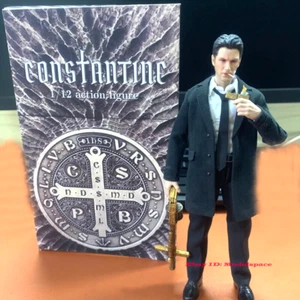 Figura de acción masculina Atoncustom 1/12 Constantine Hellblazer Keanu Reeves EN STOCK - Imagen 1 de 5
