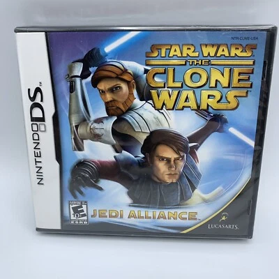 STAR WARS: The Clone Wars JEDI ALLIANCE (Nintendo DS) 2DS 3DS NEW SEALED - Image 1 of 3