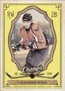 2009-10 (CAPITALS) Upper Deck Champ's Yellow #98 Alexander Semin