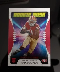 Brandon Aiyuk RC ✨ 2020 Rookies & Stars Rookie Rush #18 San Francisco 49ers Card - Picture 1 of 2