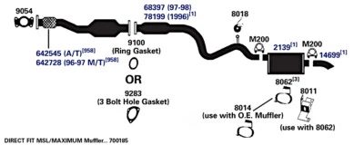 Soporte de escape-VIN: 3 AP escape 8018 Foto 1 de 4