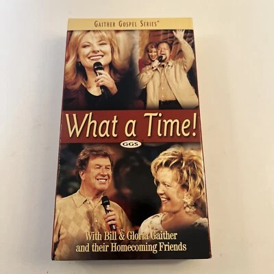 What A Time Homecoming Friends Bill & Gloria Gaither Gospel Series 2001 VHS Tape - Image 1 of 3