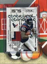 2009 Donruss Rookies & Stars Statistical Standouts Materials Prime Andre Johnson